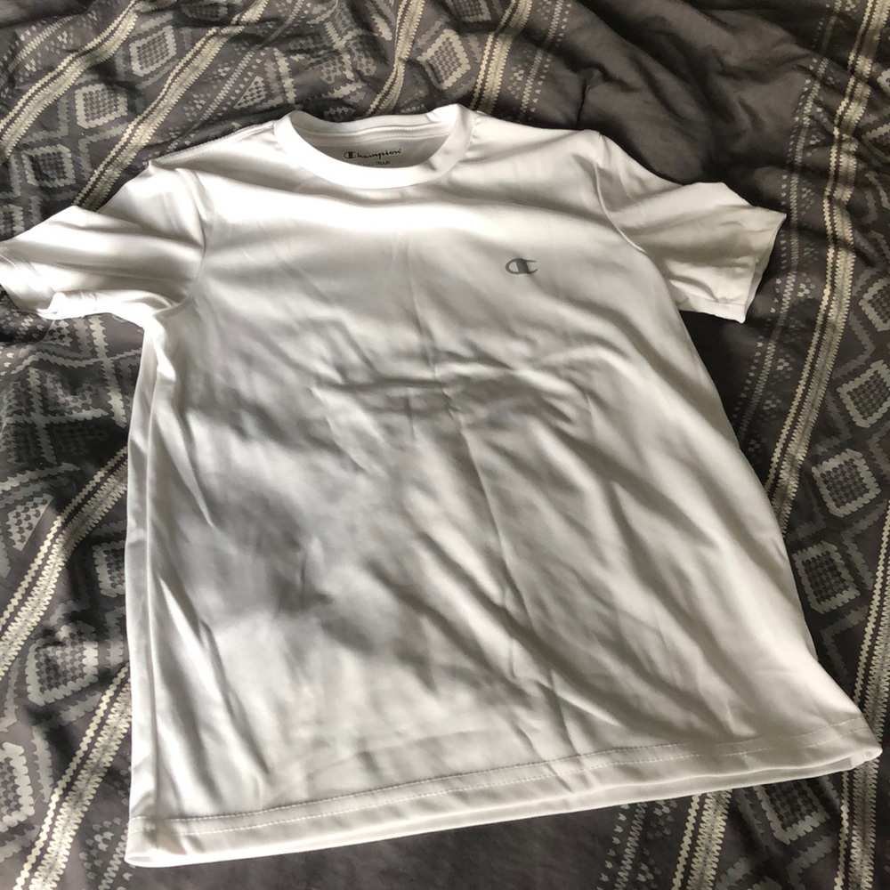 Boys short sleeve champion power train shirt